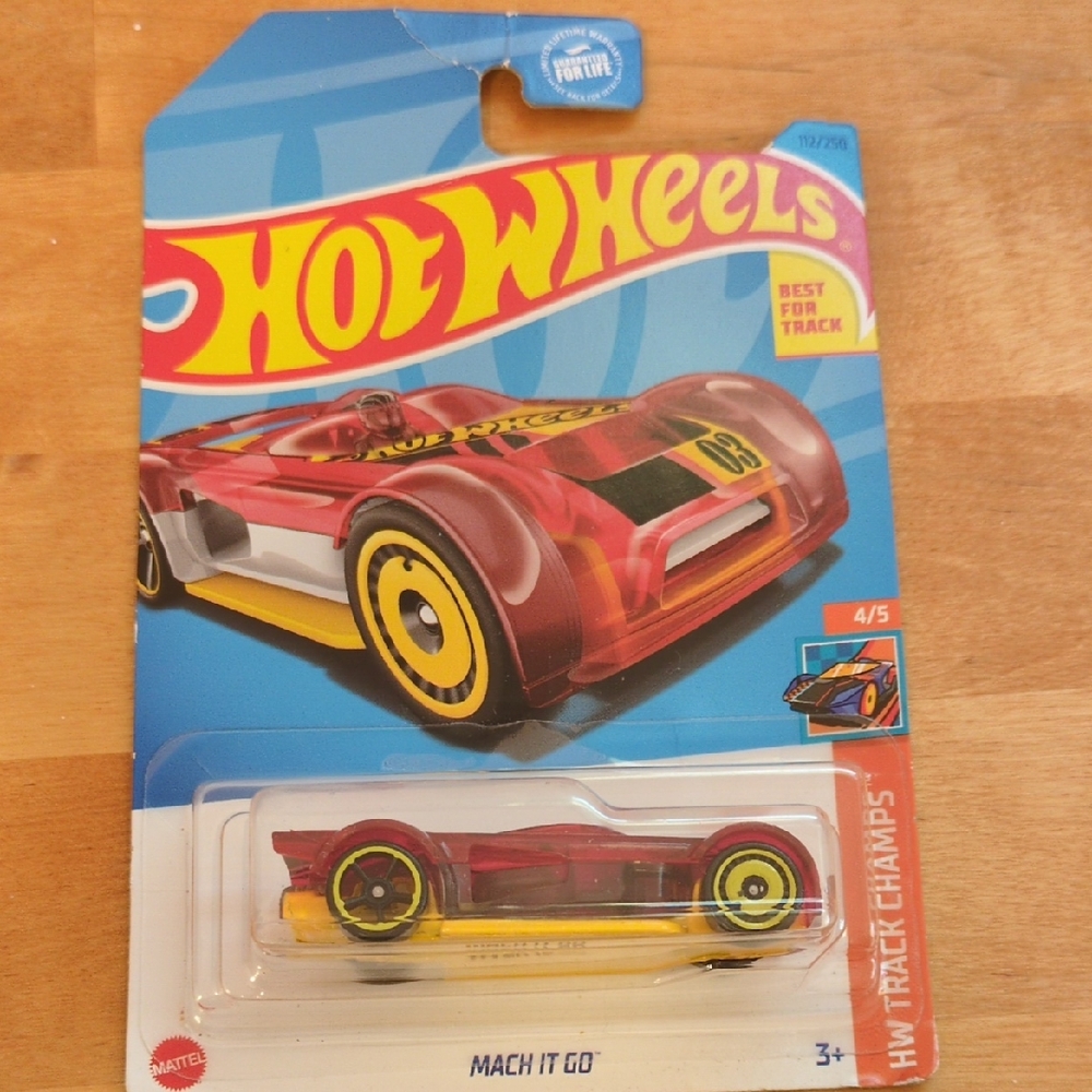 Mach It Go Red Toy Car